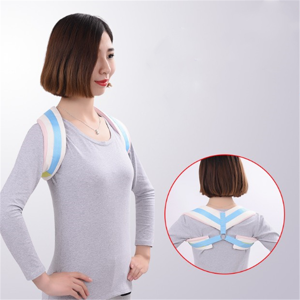 

Shoulder Back Support Belt Body Shape Posture Corrector
