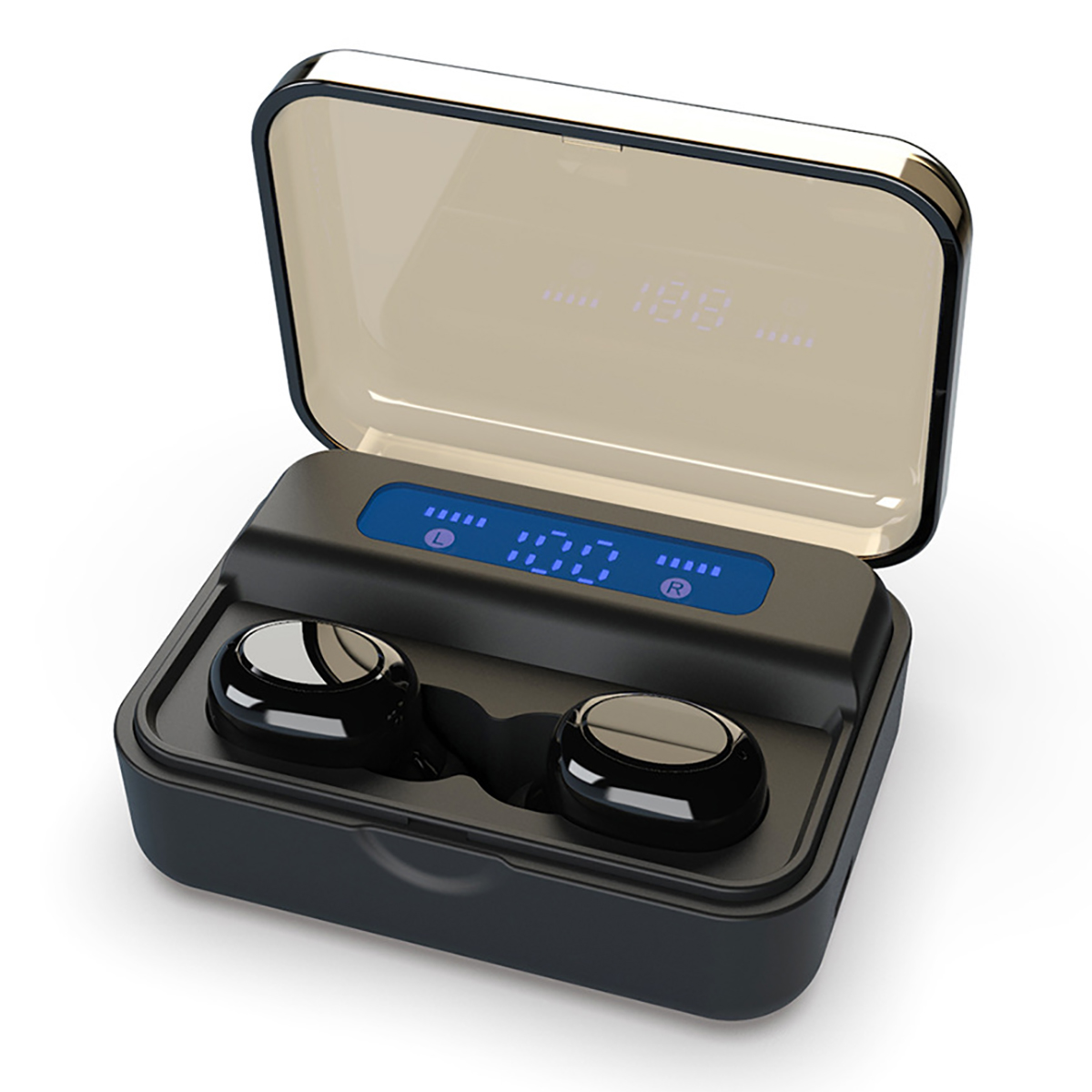 

TWS 5.0 bluetooth Headset IPX5 Waterproof Digital Display Separate Stereo Earphone With Charging Box for Xiaomi