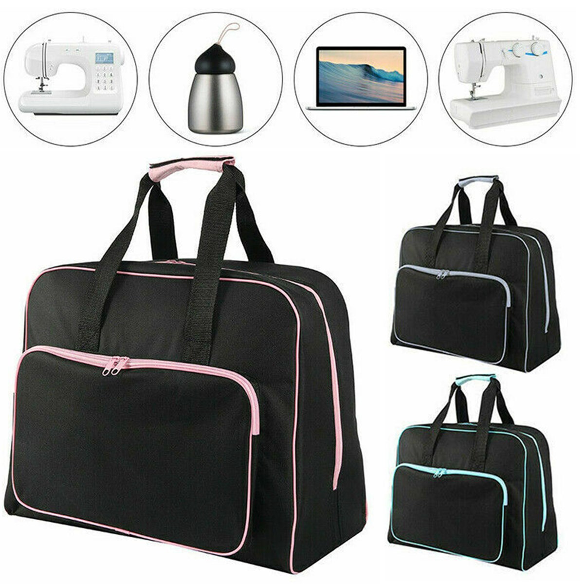 

Large Capacity Multi-function Gym Bag Sewing Machine Carry Storage Bag