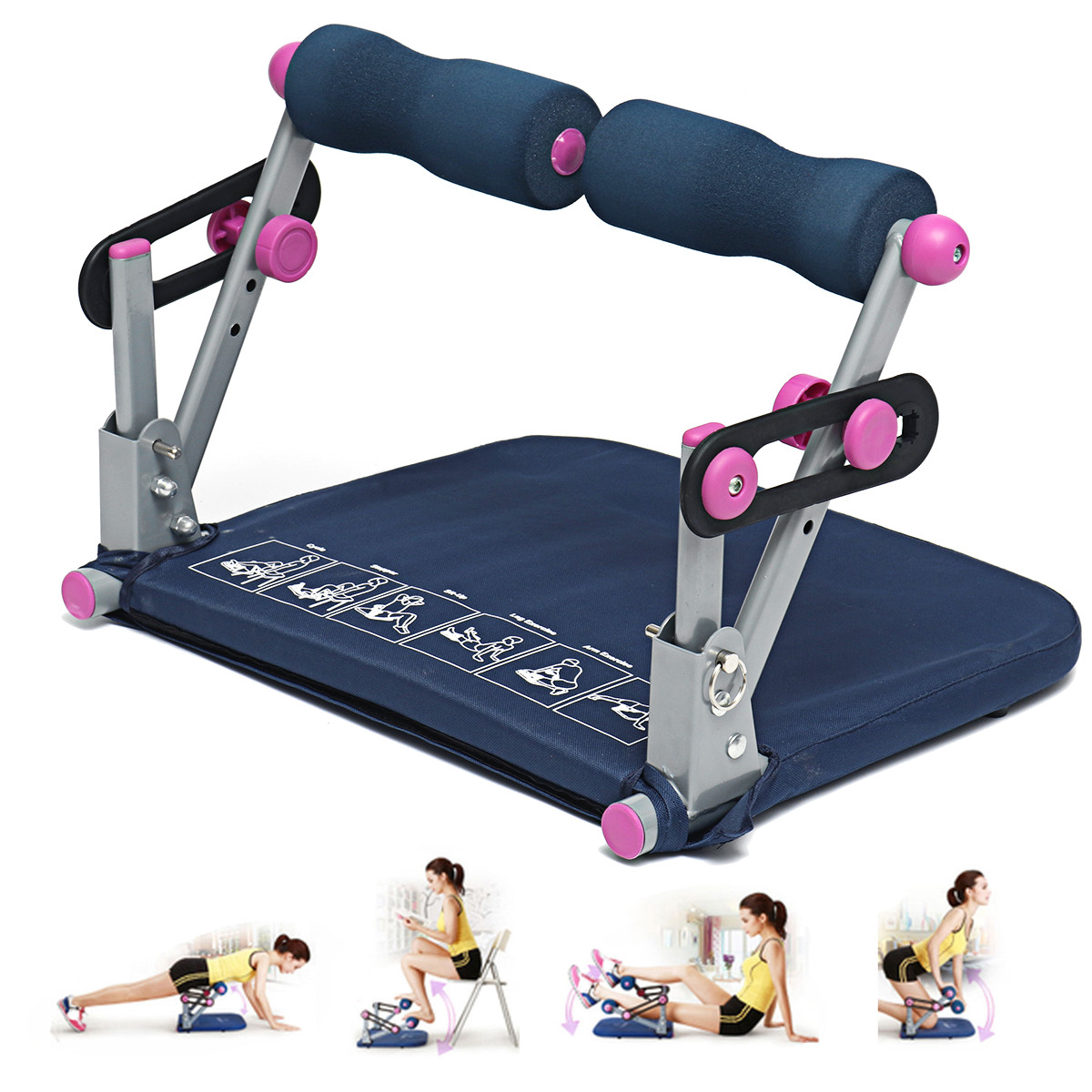 

Ab Sit-ups Fitness Abdominal Muscle Exercise Tools Sport Machine Home Gym Trainer Equipment