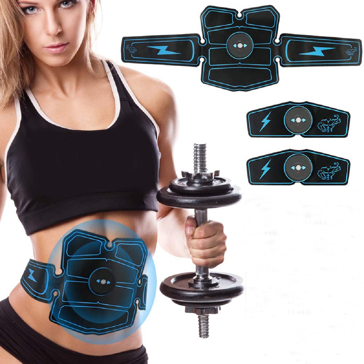 

Брюшная мышечная паста Intelligent Фитнес Инструмент для упражнений Body Trainer Талия Тренажер для сна Lazy Muscle Home