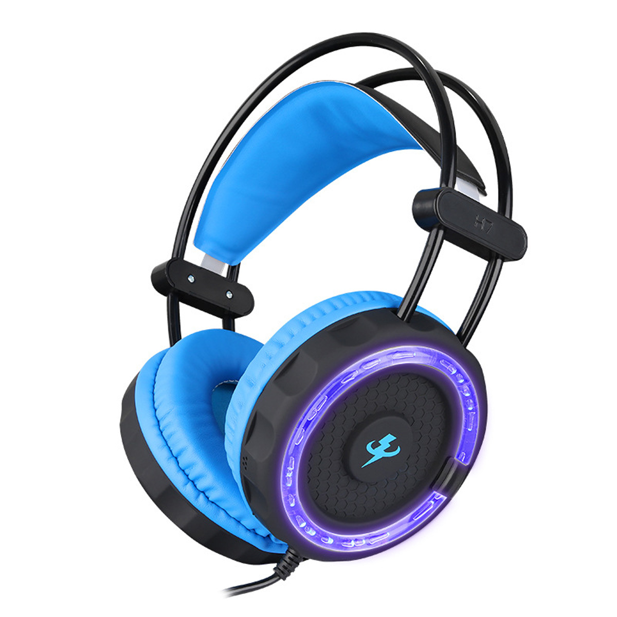 

Virtual 7.1 Surround USB Wired Gaming Headphone LED Backlight Headset With Microphone for PS4 XBOX