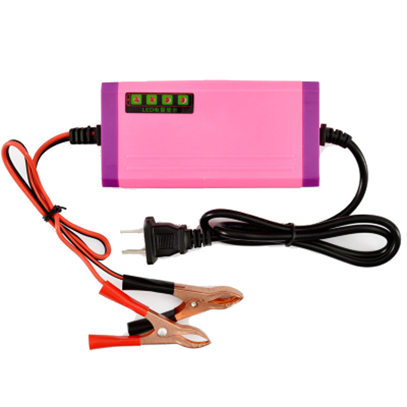 

12V 2A Smart Батарея Импульсное зарядное устройство Батарея Ремонт зарядного устройства Wet Dry US / EU Plug For Авто мо