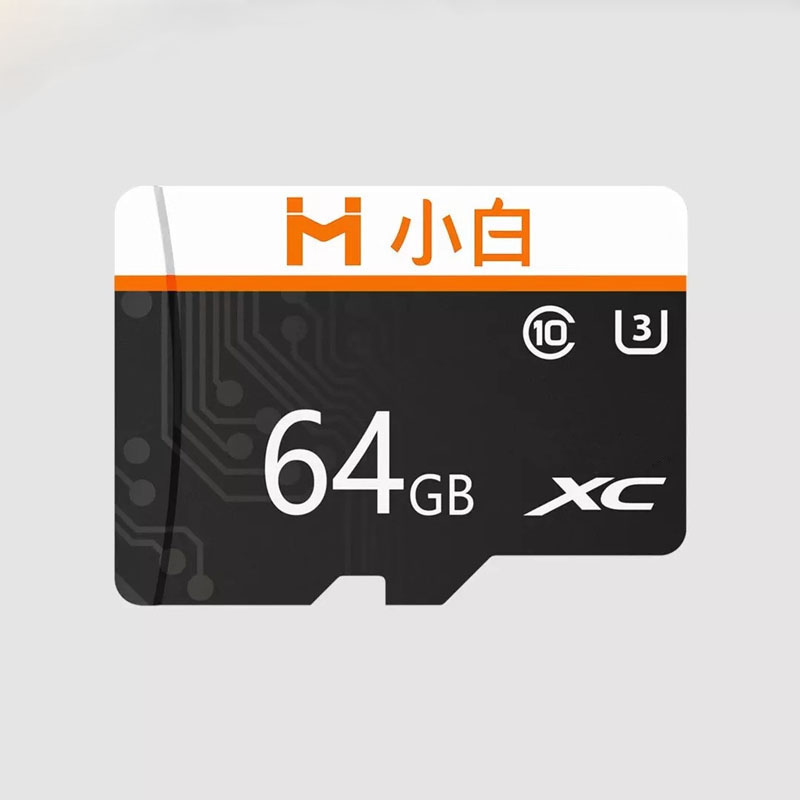 

Xiaobai 32GB 64GB 128 ГБ C10 Высокоскоростная карта памяти TF для смартфона планшетного автомобиля Видеорегистратор Дрон от Xiaomi youpin