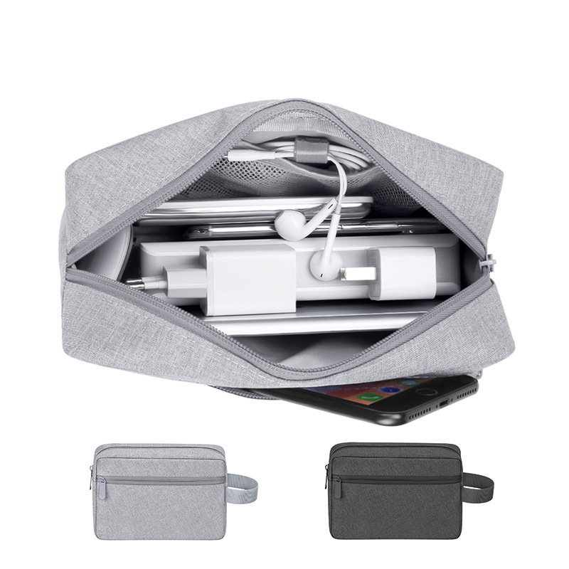 

BUBM Многофункциональный цифровой накопитель Сумка Canvas USB Charger Наушник Органайзер Портативный дорожный кабель Сум