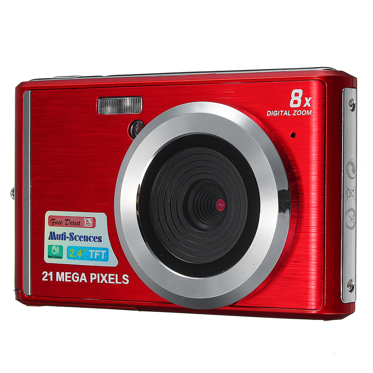 

XANES® SC01 2.4inch TFT LCD HD 720P 21MP 8X Digital Zoom Digital Camera Anti-shake Camcorder Sport Camera