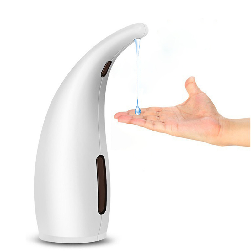 

ABS 300ML Automatic Liquid Soap Dispenser Machine Anti-infrared Smart Sensor Touchless Hand Sanitizer Liquid Soap Contai