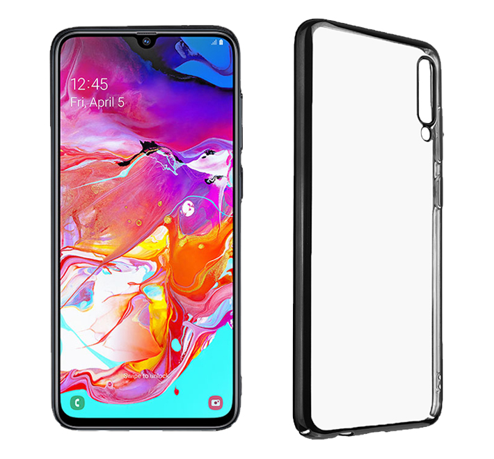 

Plating Transparent Anti-Scratch PC Protective Case for Samsung Galaxy A70