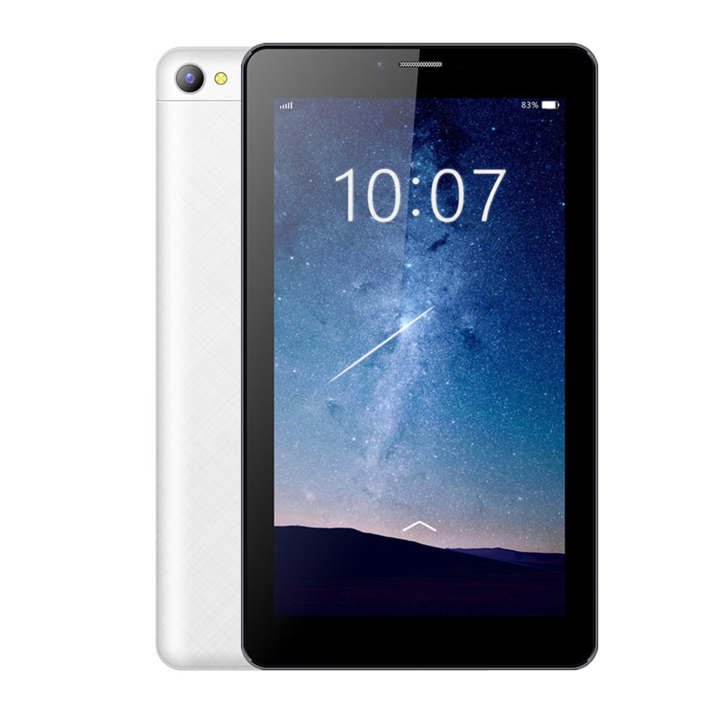 

Original Box Binai V7S 16GB MTK8321 Cortex A7 Quad Core 7 Inch Android 8.1 3G Phablet Tablet White