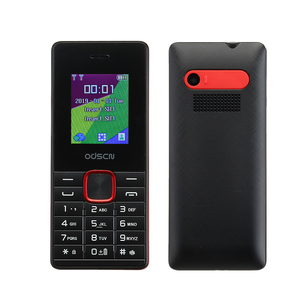 

ODSCN M349 1.77 inch 3000mAh FM Radio Whatsapp bluetooth Vibration Big Keys Dual SIM Card Dual Stand Feature Phone
