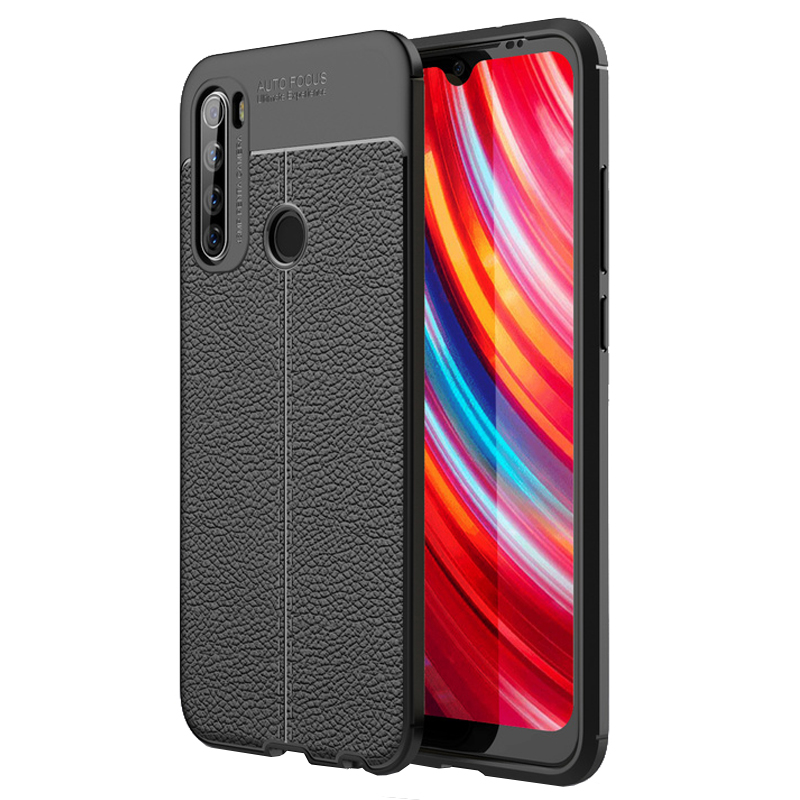 

Bakeey Litchi Pattern Shockproof PU Leather TPU Soft Protective Case for Xiaomi Redmi Note 8T Non-original