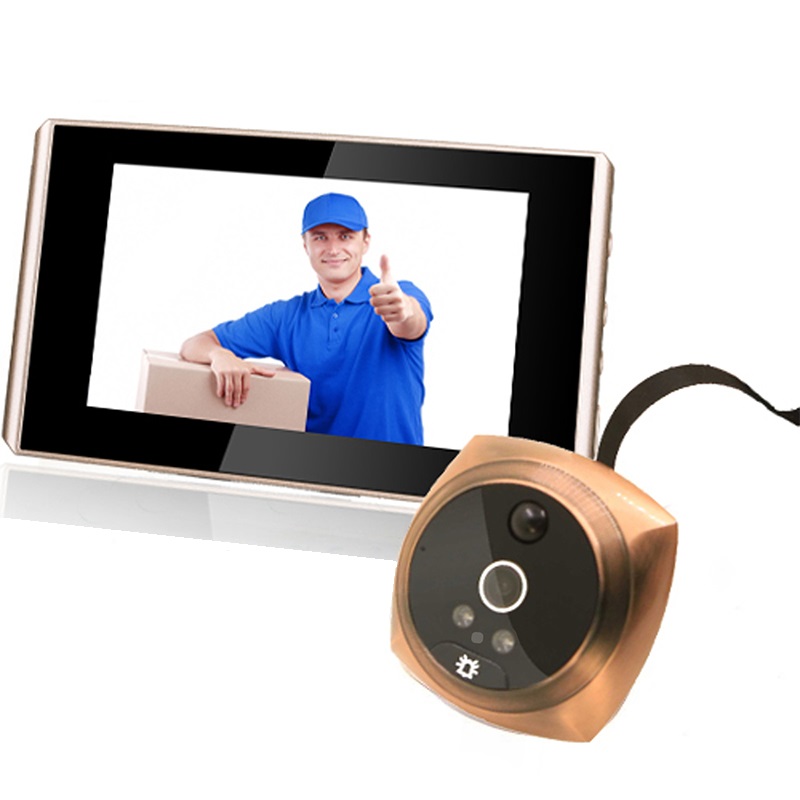 

4.3 inch LCD Screen Video Peephole 4300E Digital 2MP 1080P Door Viewer DoorbellNight Vision Doorbell