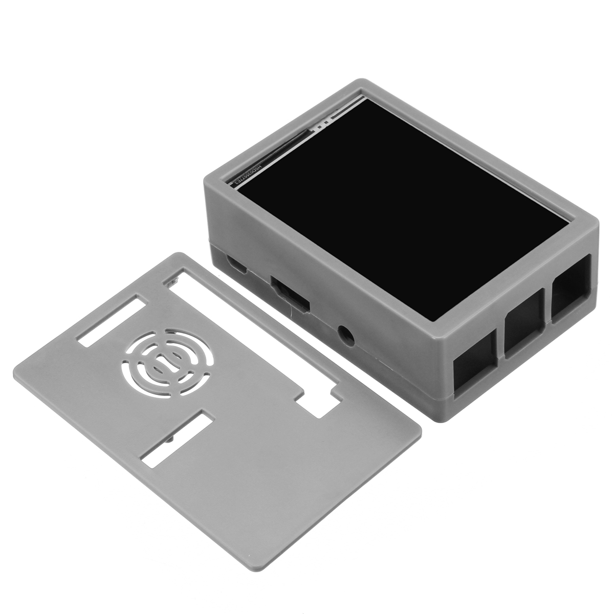 

3.5 дюймов TFT Сенсорный экран LCD Дисплей + серый ABS Чехол Для Raspberry Pi B+ / 2B / 3B/3B+