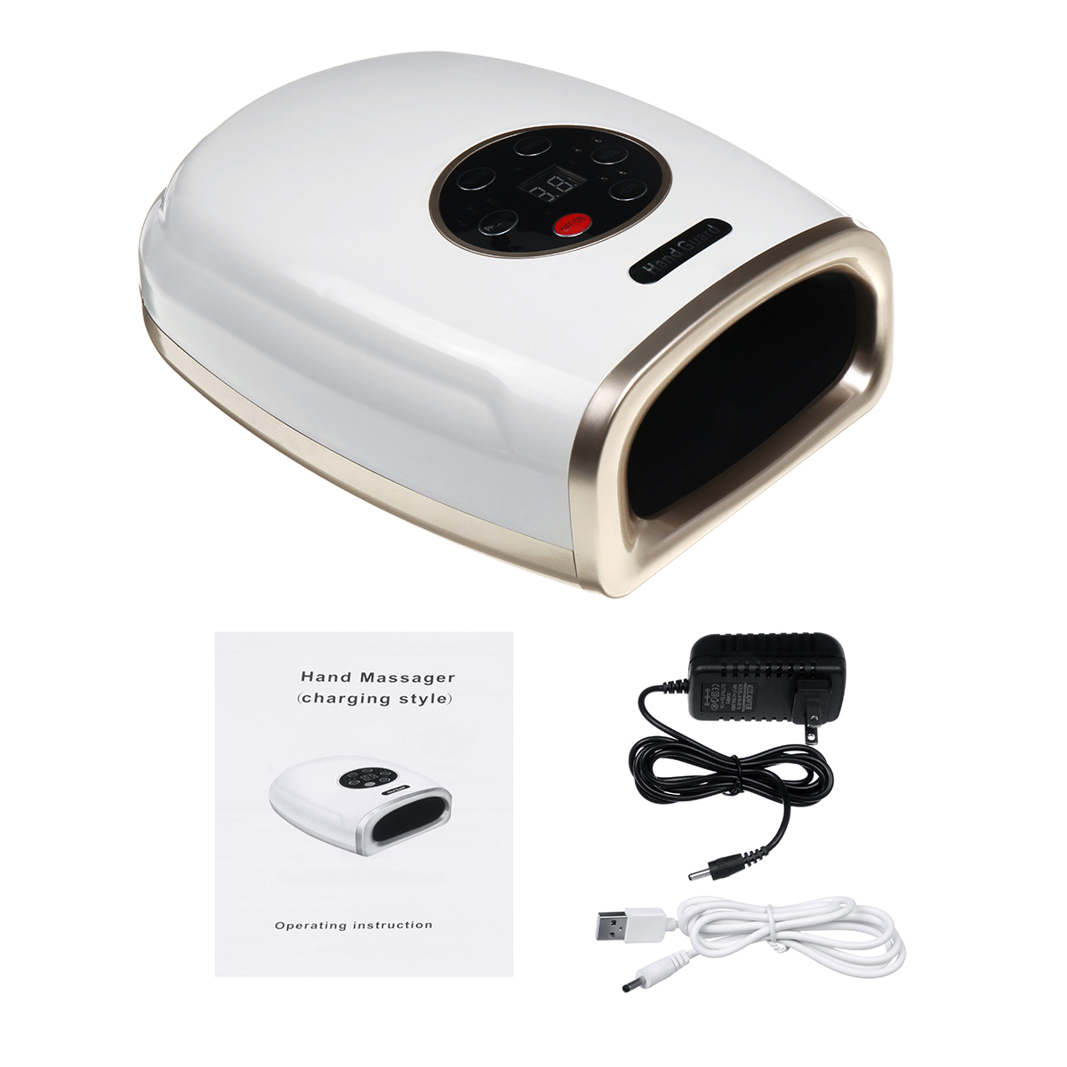 

2200mAh Electric Hand Massager Pressure Point Therapy Massager for Arthritis Pain Relief Carpal Tunnel Finger Numbness Electric Massager