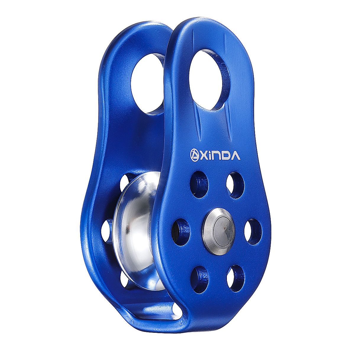 

20KN Stainless Single Pulley Climbing Pulley Traction Sheave Fixed Pulley for Mountain Rock Tree Climbing