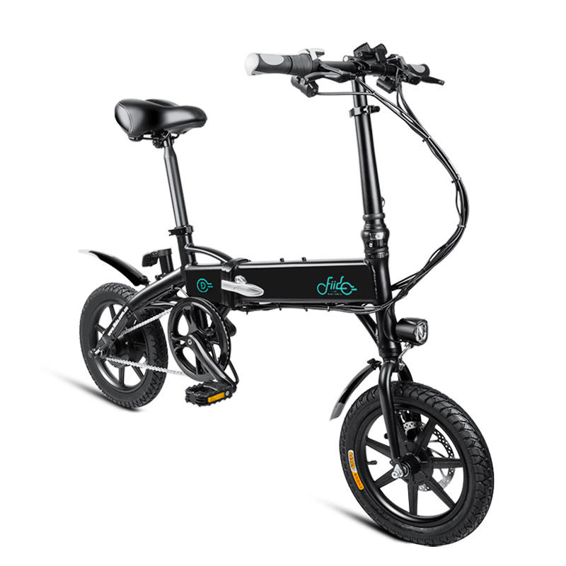 

[EU Direct] FIIDO D1 36 В 250 Вт 7,8 Ач Складной велосипед с мопедом 14 дюймов 25 км / ч Макс. 60 км Пробег Электрический велосипед