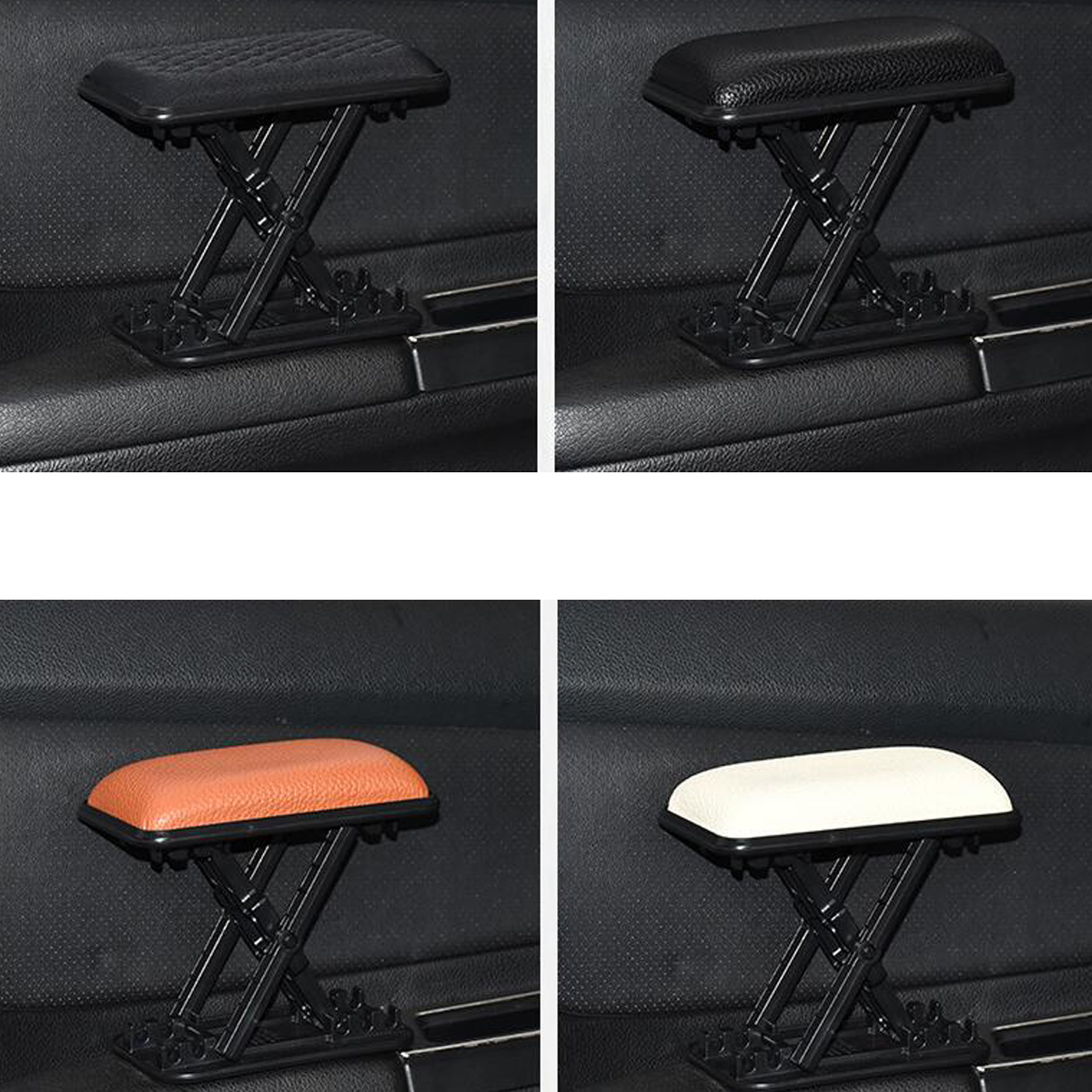 

Universal Car Arm Rest Cushion Rest Pads Support Soft Adjustable Height Elbow