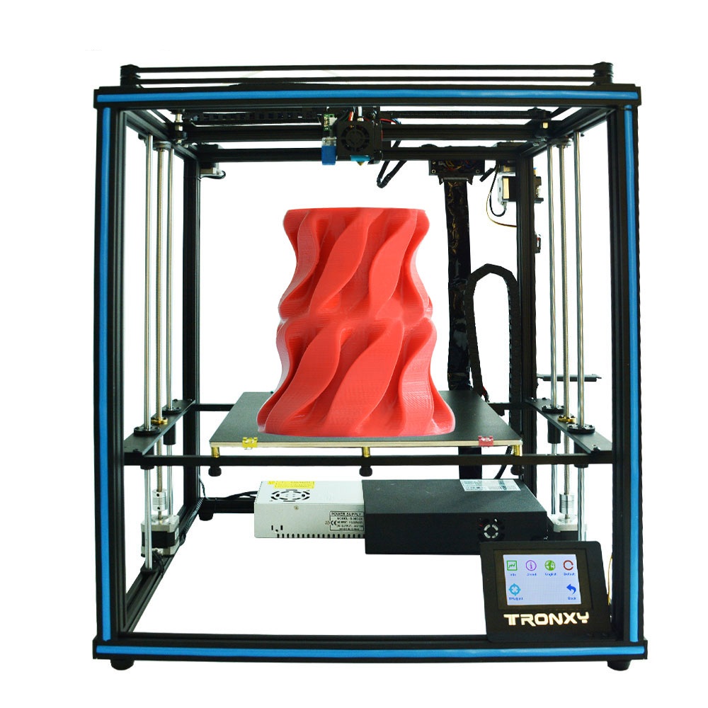

TRONXY® X5SA DIY Алюминиевый трехмерный принтер 330 * 330 * 400 мм Размер печати с обновленным сенсорным экраном / автоматическим выравниванием / двойн