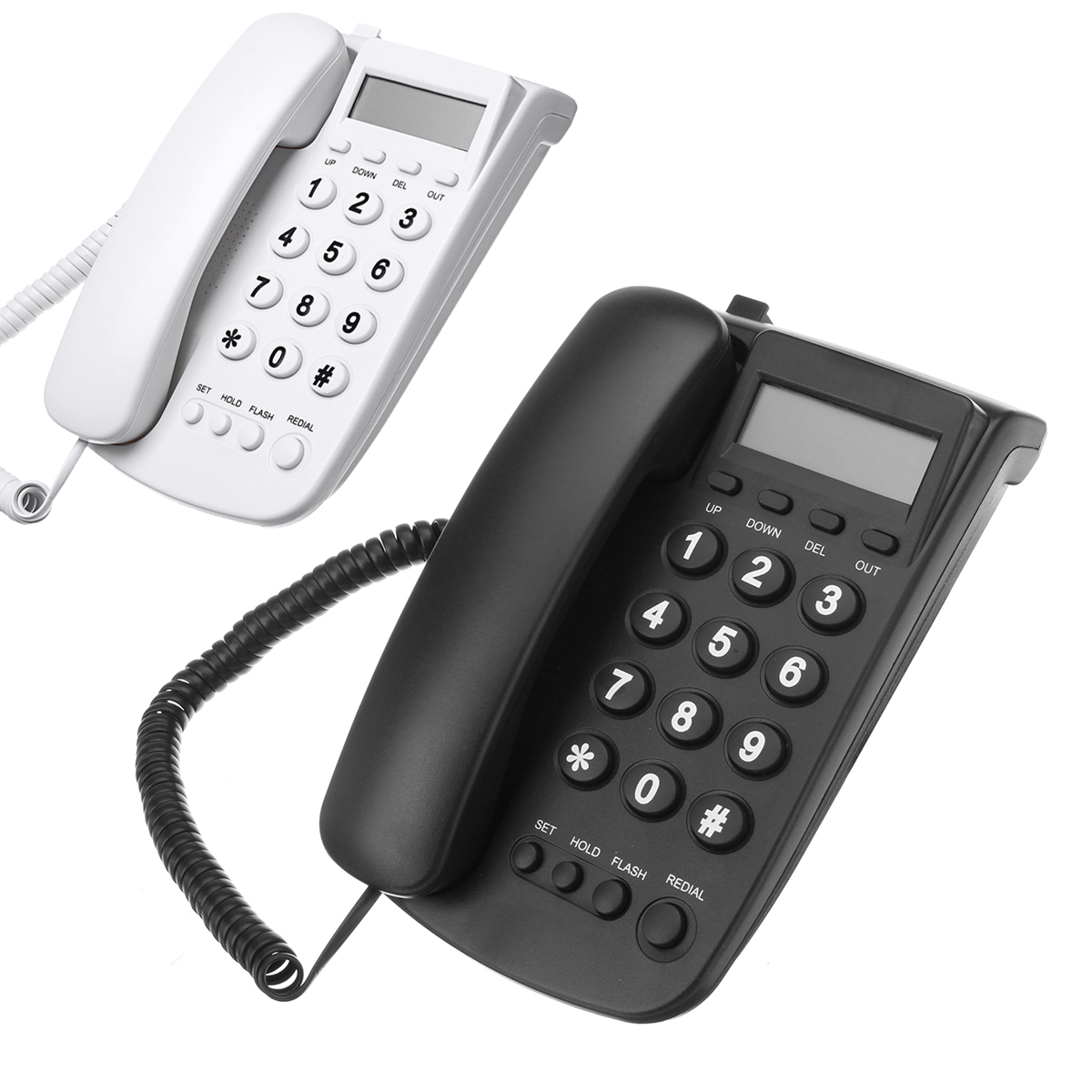 

NINC B24885 Hotel Telephone Home Hotel Wired Desktop Wall Phone Office Landline Telephone