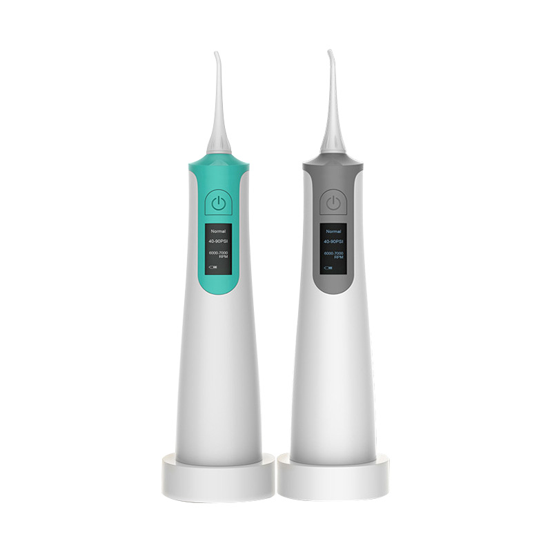 

Minleaf WT-128 Дисплей Water Flosser Cordless Зубной Пероральный ирригатор для полости рта IPX7 Водонепроницаемы 3 режима Water Flossing Уход за полостью рта