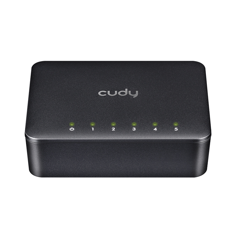 

Cudy 5-портовый гигабитный настольный коммутатор Ethernet Splitter Неуправляемый гигабитный коммутатор Ethernet Сетевой коммутатор GS105D
