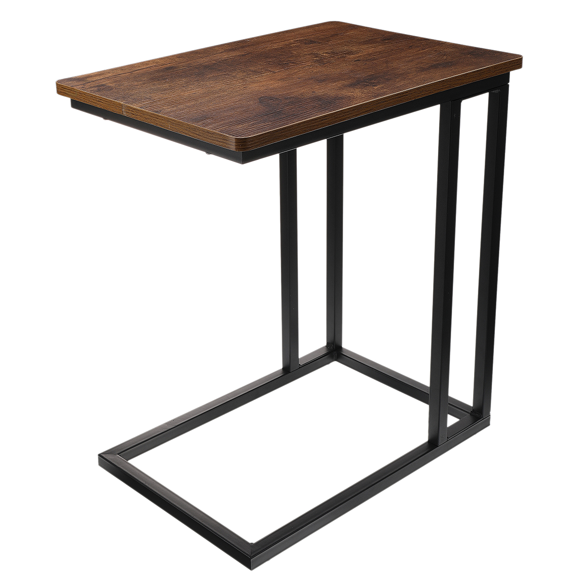 

VASAGLE Подвижный приставной столик 19. 7 "Д x 13. 8" Ш x 24 "В Стол для ноутбука с металлической рамой ULNT50X