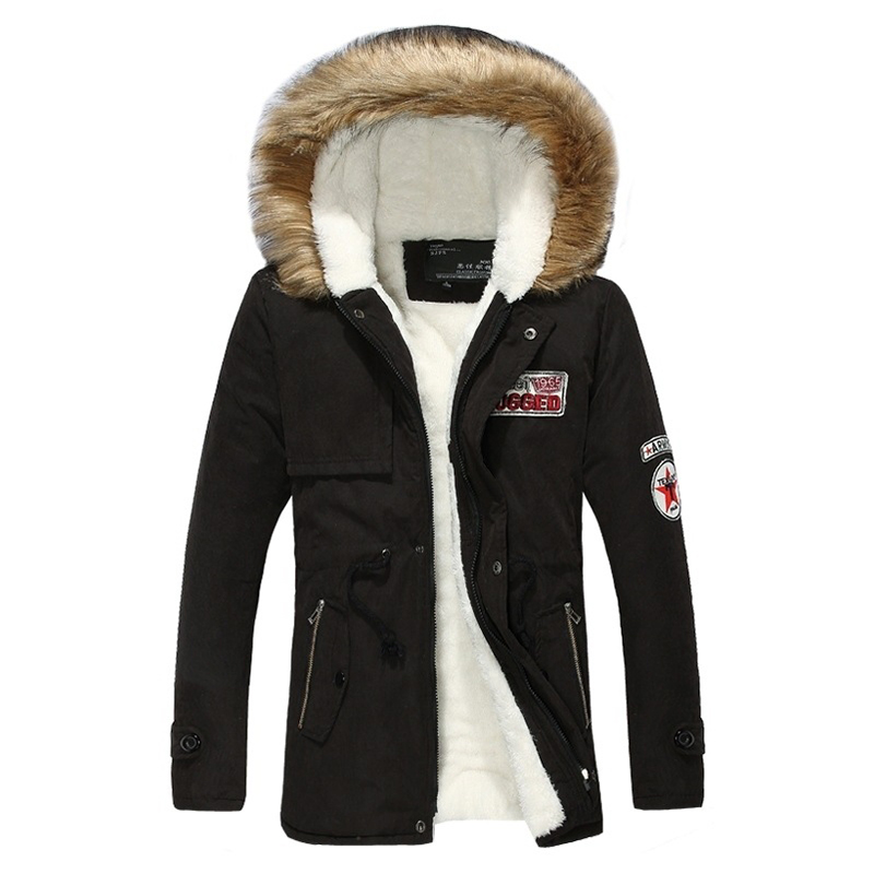 

Mid-long Winter Inside Fleece Warm Coats