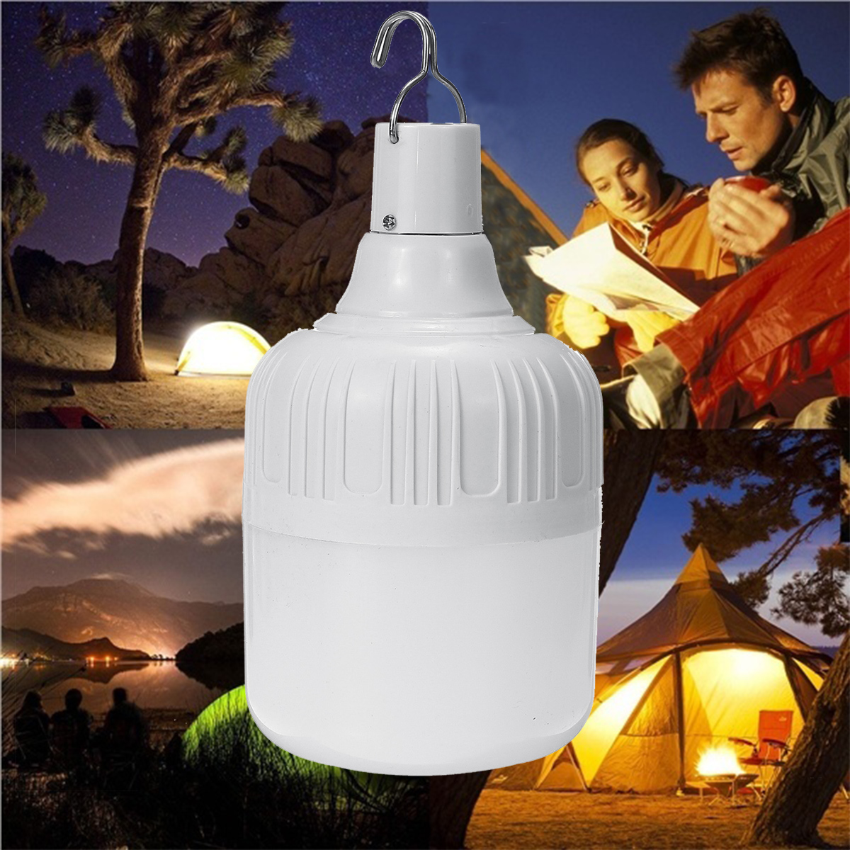 

9W 15W 24W 36W USB Rechargeable Portable Emergency White SMD 5630 LED Light Bulb for Outdoor Camping