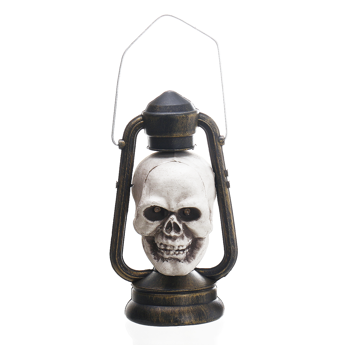 

Портативный LED Светящийся Череп Ручной Фонарь Хэллоуин Атмосфера Свет Висит Лампа Призрак Страшный Дом с привидениями Украшение