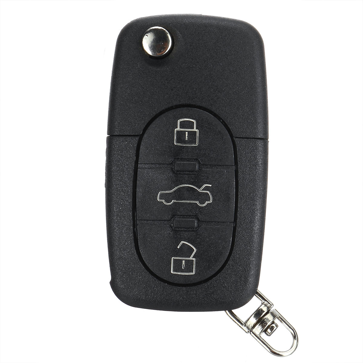 

3 PCS Black Buttons Car Remote Key Fob with Battery For Audi A2 A3 A4 A6 A8 TT