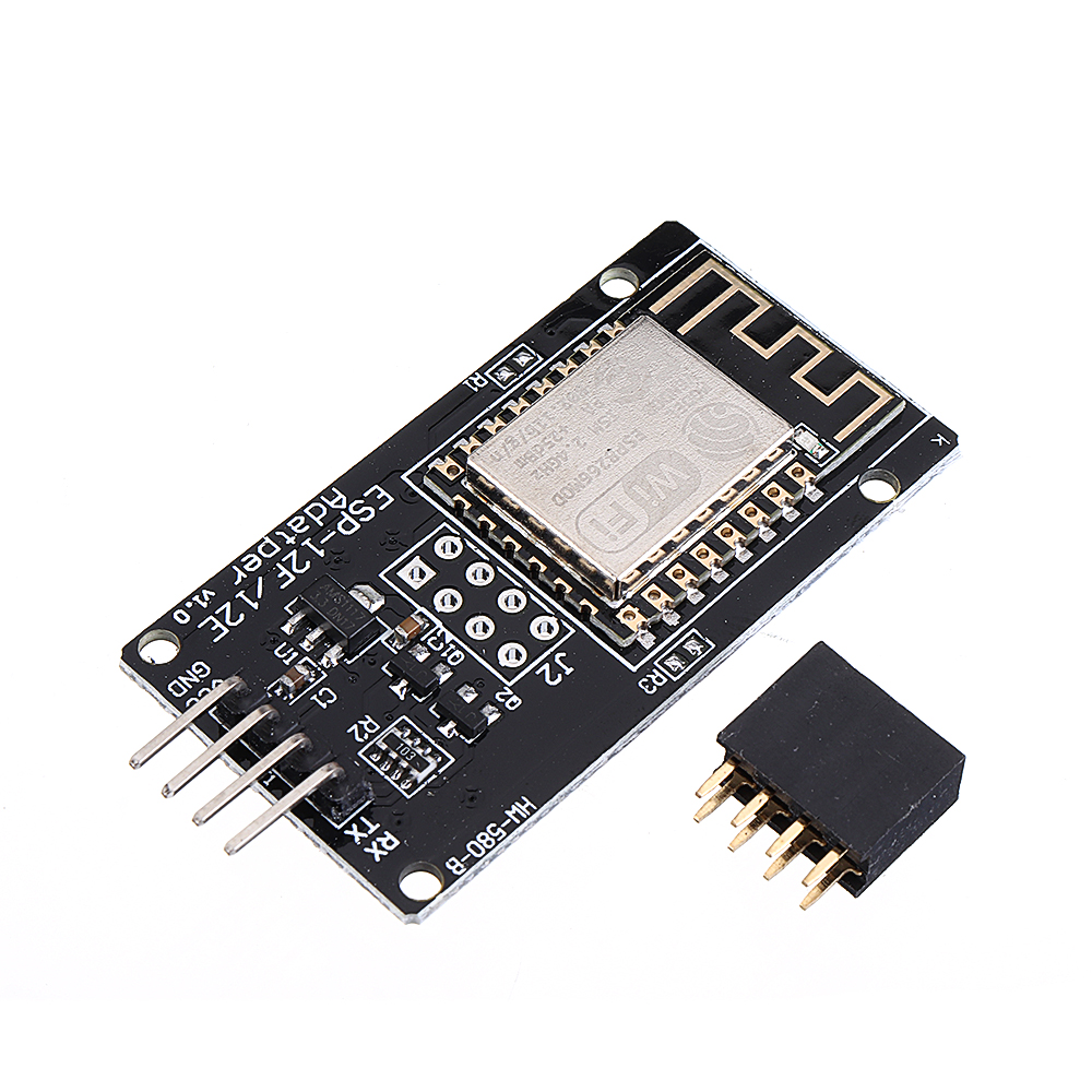 

3pcs ESP-12F ESP8266 Serial WIFI Module Wireless Transmission Controller With Adapter Board Geekcreit for Arduino - prod