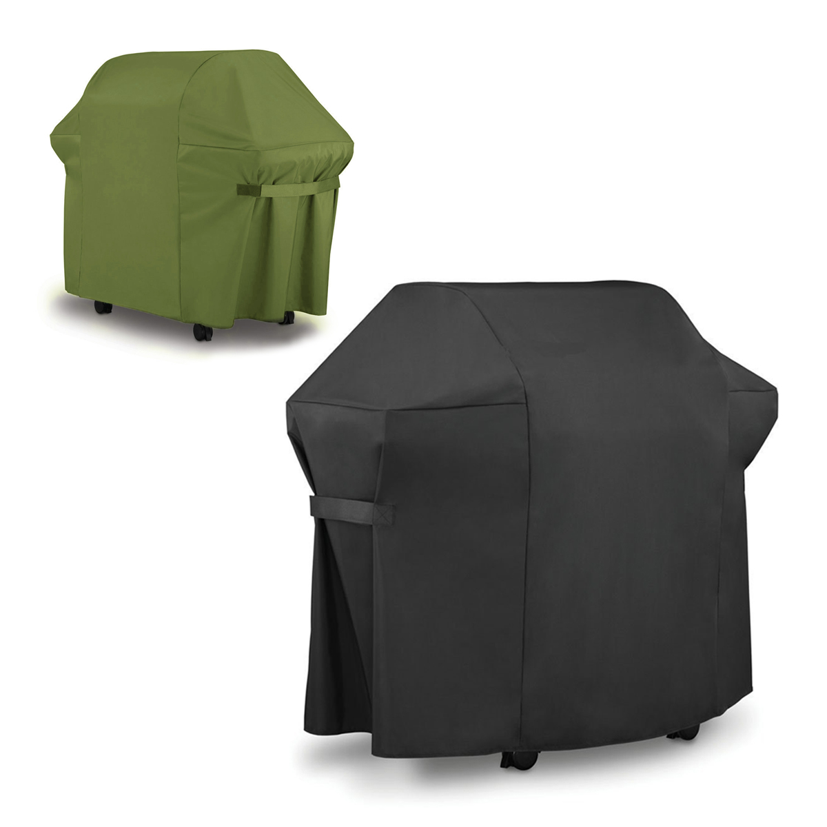 

BBQ Grill Cover For Weber 7553 / 7107 Black Green Gas Grills Outdoor Waterproof Furniture Waterproof Cover