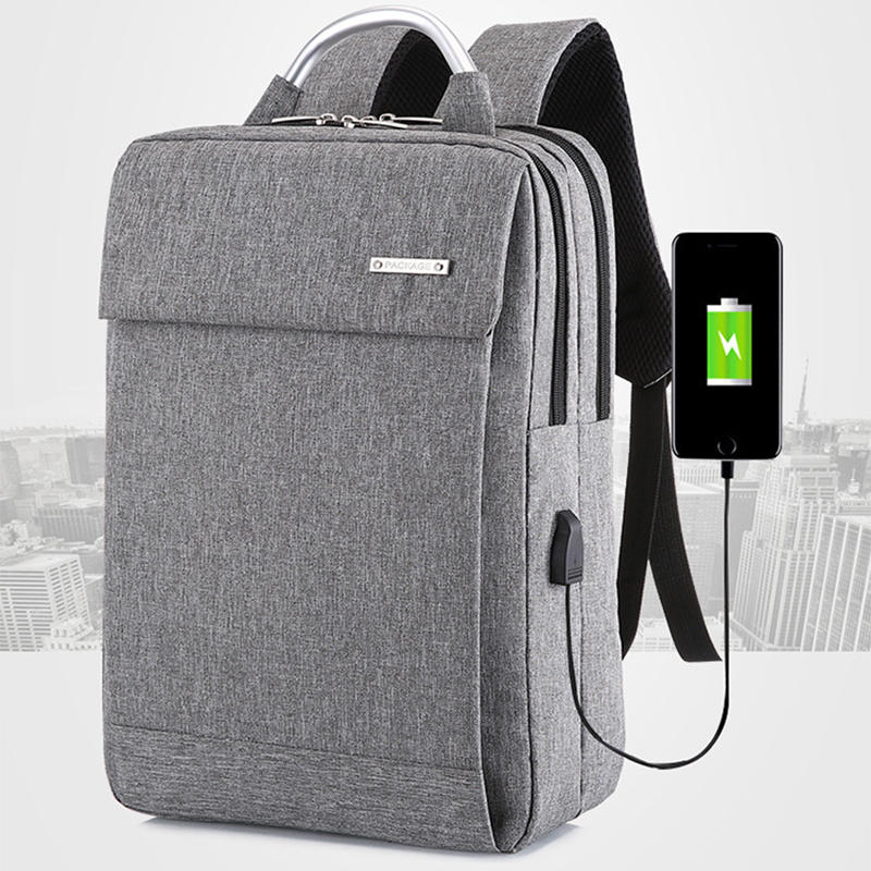 

Мужчины Повседневный бизнес большой емкости многофункциональный рюкзак с USB-портом для зарядки