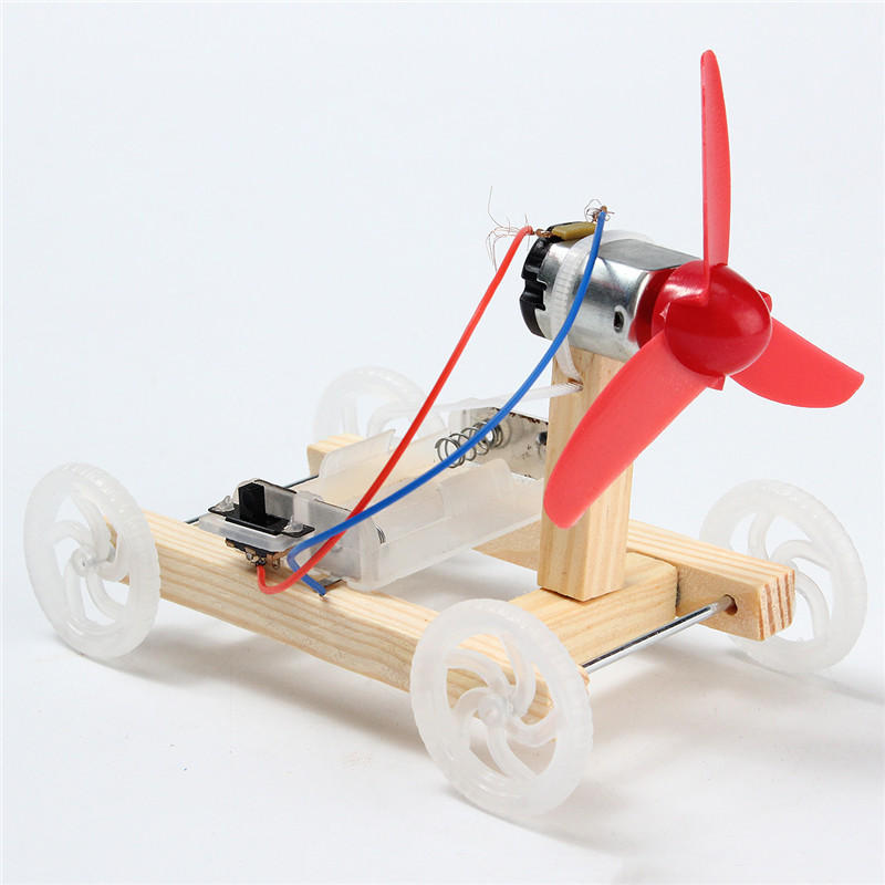 

DIY Technology Invention Single-wing Wind Car Assembly Model Kit