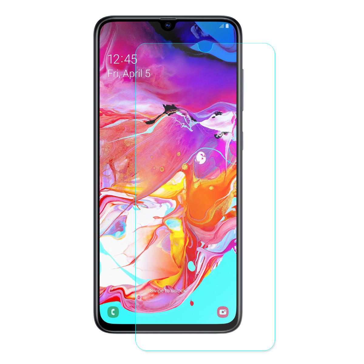 

Enkay Закаленное Стекло-Экран Протектор Для Samsung Galaxy A70 2019 2.5D Изогнутой Кромкой Пленки