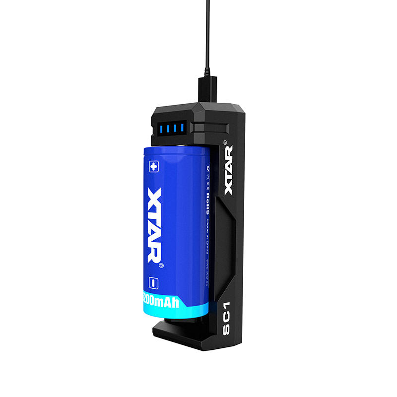 

XTAR SC1 Single Slot LED Indicator USB 20700 18650 Battery Charger & USB Output Power Bank