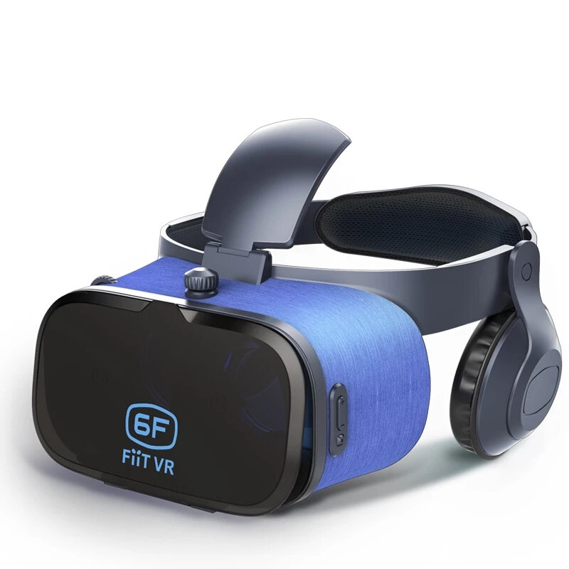 

FIIT VR 6F Виртуальная реальность VR 3D Очки Картон со стерео гарнитурой Коробка для iOS Android Смартфон 4,7-6,0 дюймов