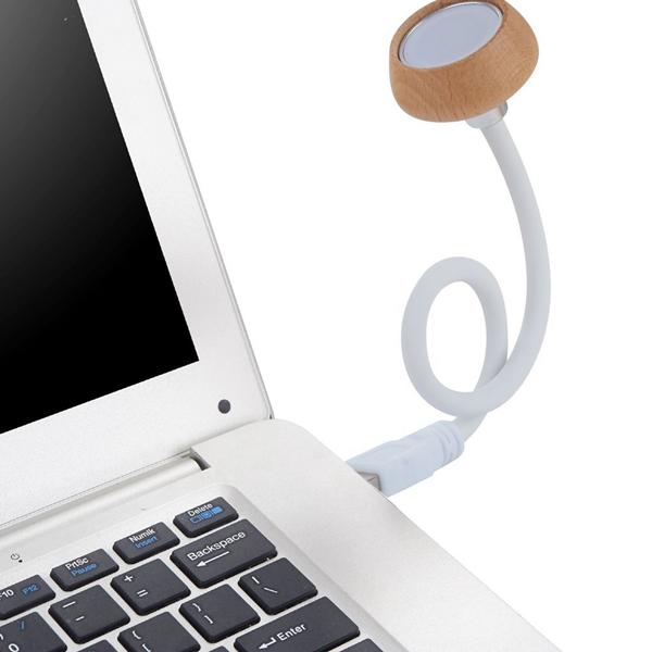 

1W Гибкое USB-дерево LED Чтение Лампа Ночной свет для ноутбука с ноутбуком для ноутбуков