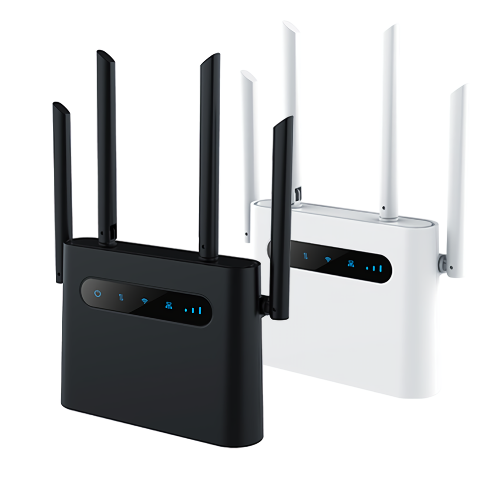 

NBKEY MK1200 4G CPE Smart Router 300 Мбит / с 4G LTE Беспроводной WiFi-маршрутизатор 2x2 MIMO Поддержка USIM SIM-карты U