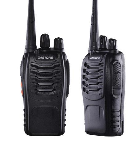 

Zastone ZT-V68 UHF 400-470MHZ Professional Handheld 5W 16CH Two Way Radio PMR CB Walkie Talkie