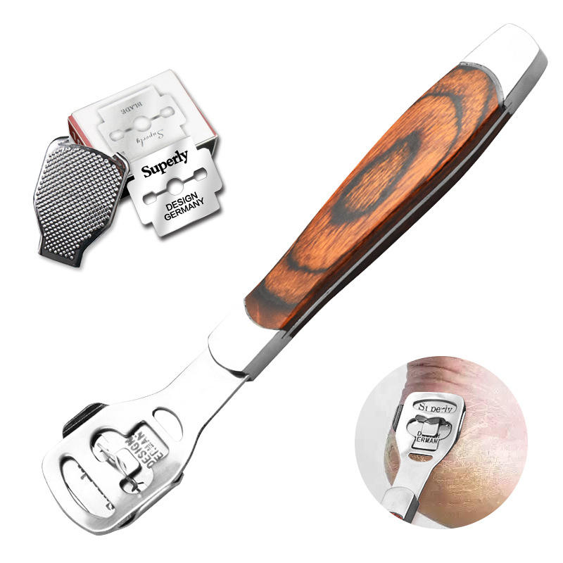 

Отшелушивающий стоп для ног Мертвая кожа Съемка Cutter Cuticle Hard Skin Scraper Foot Pedicure Инструмент