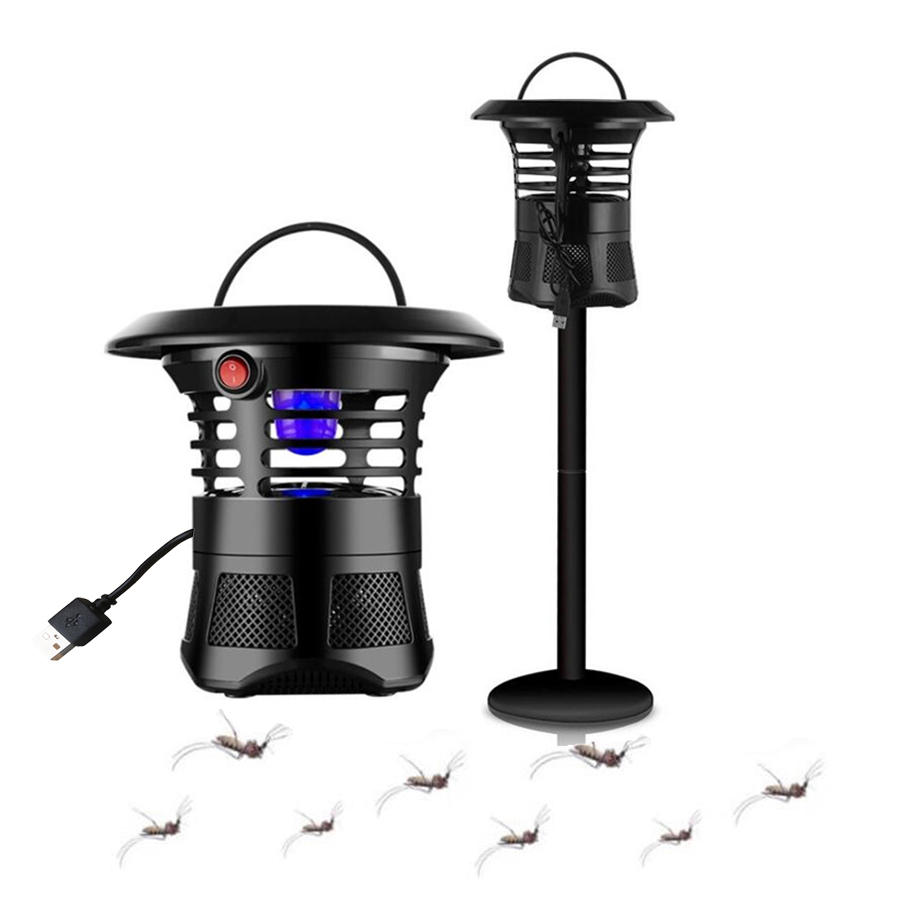 

Сад USB электронный убийца для москитов Лампа На открытом воздухе Ловушка для комаров насекомых Fly Killer Zapper UV Nig