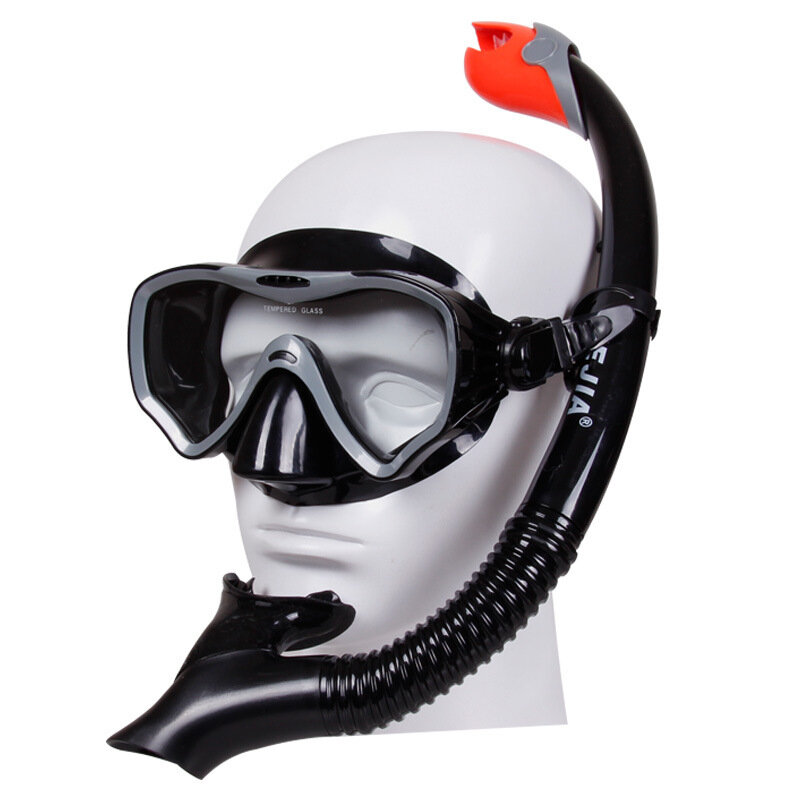 

Scuba Diving Mask Underwater Anti Fog Full FaceSwimming Goggles with Snorkeling Breathing Tube