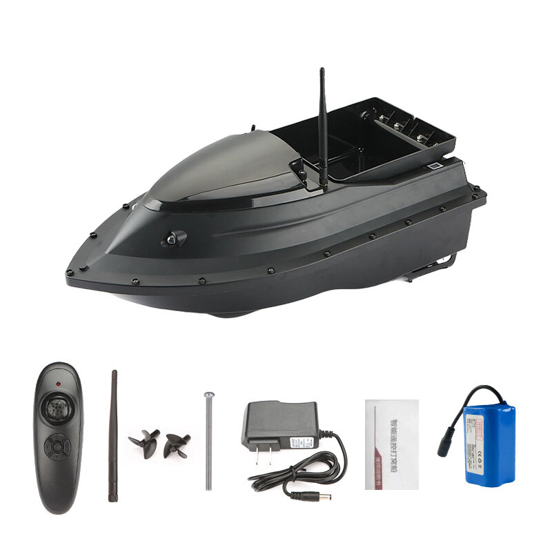

500m Signal Reception High-Speed Electric Remote Control Bait Boat 18000mAh Battery Dual Powerful Motors Level 5 Windpro