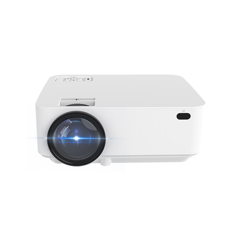 

L12 LCD Projector 2000 Lumens 1080P 160 inches White BlackStandard with Android 6.0 System Wifi bluetooth Projector An