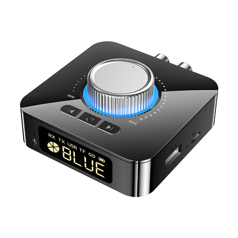 

Bluetooth Audio Приемник Передатчик Mic TF U-Disk Stereo 3,5 мм AUX Jack RCA 400 мАч Цифровой Дисплей Беспроводной аудио