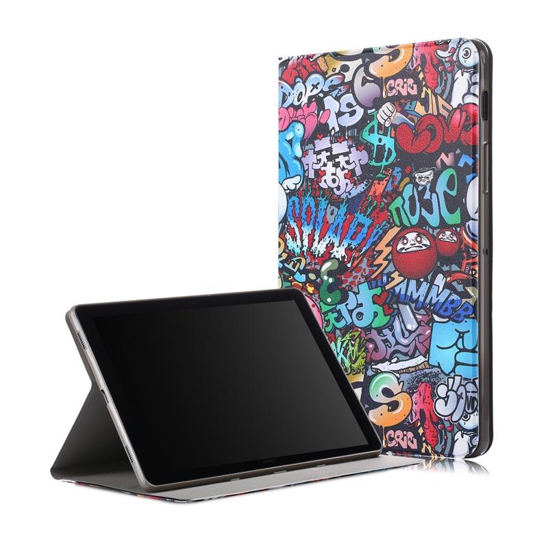 

Фолио Подставка для планшета Чехол Чехол для Samsung Galaxy Tab S5E 10.5 SM-T720 SM-T725 - Doodle