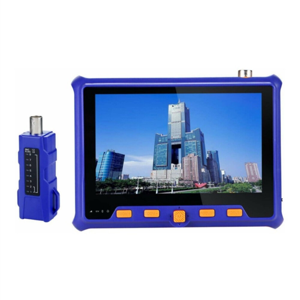

5-inch TFT LCD CCTV Camera Tester PAL/NTSC Compatibility High-Resolution HDMI VGA PTZ Control Coaxial AHD CVI TVI CVBS