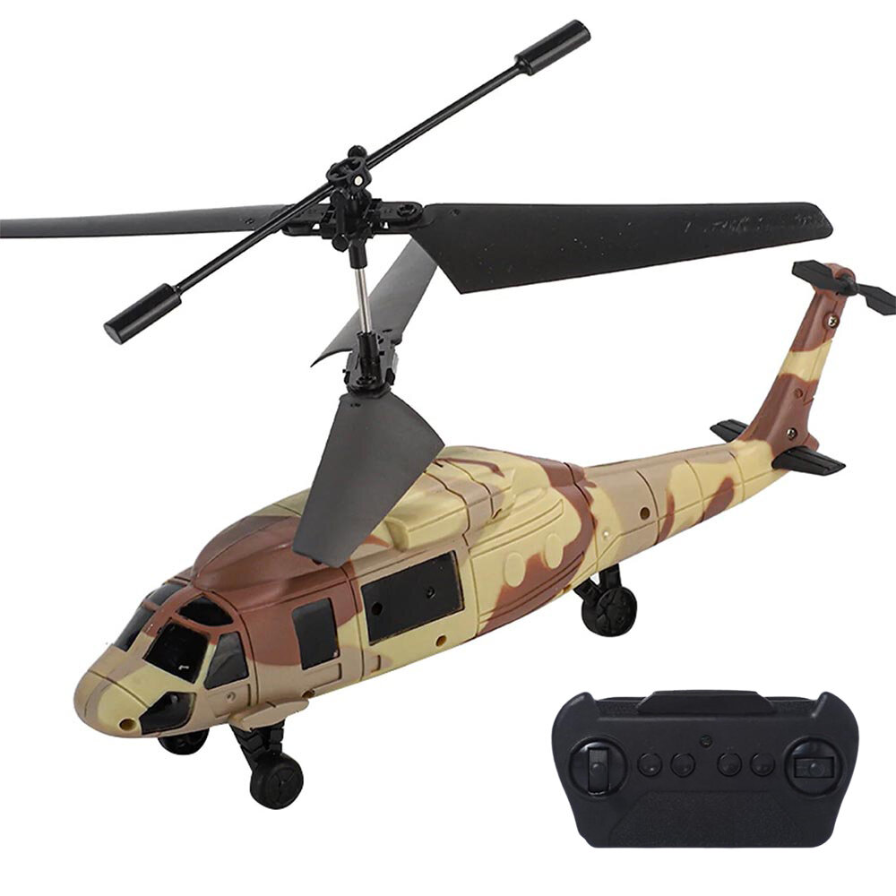 

2.4G 2CH Remote Control Rechargeable Drop-Resistant Simulator Desert Combat Remote Control Helicopter