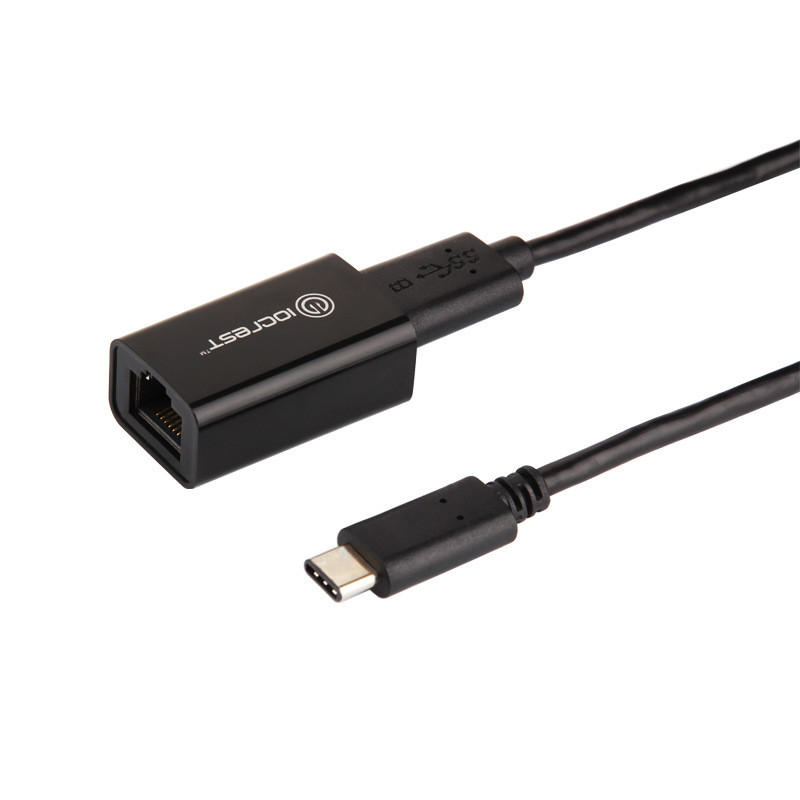 

IOCREST USB 3.1 Type-C до RJ45 10/100 / 1000Mbps Ethernet LAN для адаптера сетевого адаптера для планшетных ПК